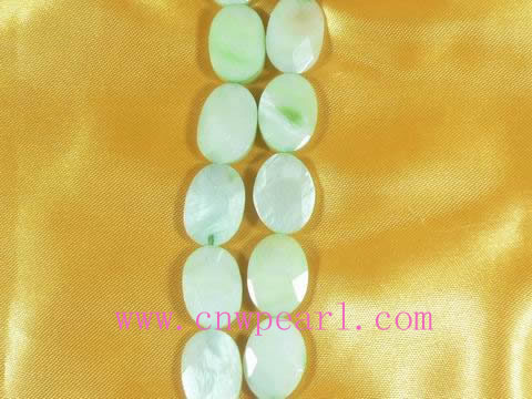 13�18mm five strands faced cyan shell strands